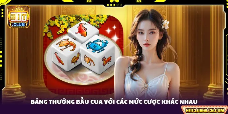 Xác Suất Thắng Bầu Cua - Mẹo Tính Công Thức Cá Cược Cực Chuẩn 4 Bảng thưởng Bầu Cua với các mức cược khác nhau